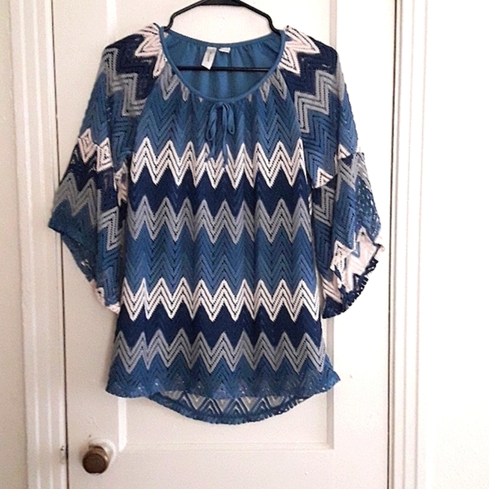 Tacera crocheted top S - Picture 3 of 6